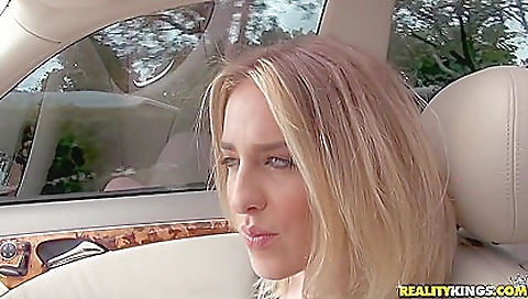 Busty redhead has fun fucking a guy in blue eye cutie's vagina