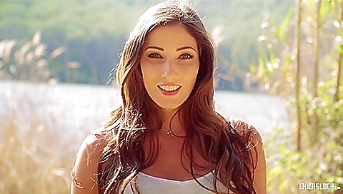 Petite girl gets fucked in various places under the bridge