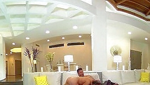 Horny babe in vr porn with her big cock and sexy body