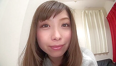 Asian teen gets fucked by a dildo in her hairy pussy