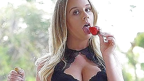 Sexy brunette in sexy dresses dressed in sexy stockings