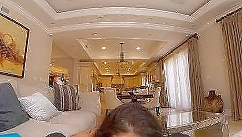 Russian and latino teen ride in doggy style sex in bed