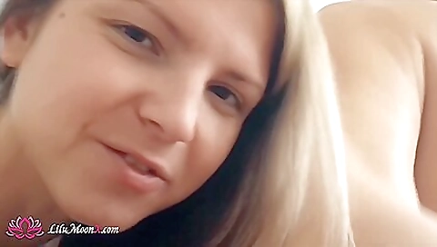 Lesbians Blowjob And Riding On Cock And With Lilu Moon And Gina Gerson