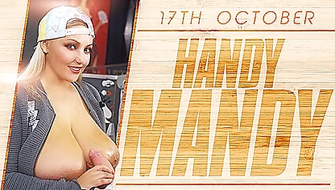 Blonde with big tits gets fingered and fingered with a dick