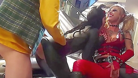 Tattooed beauty gets her pussy licked and fucked by his big black cock