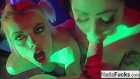 Hot Double Pov Bj With And With Ophelia Rain And Nadia White