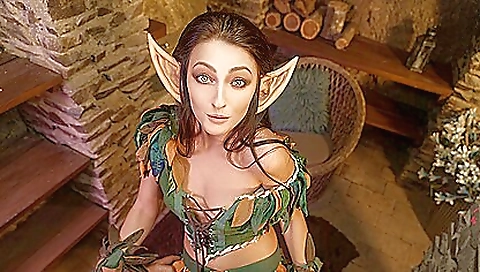 Brunette slut enjoys hardcore sex in virtual world