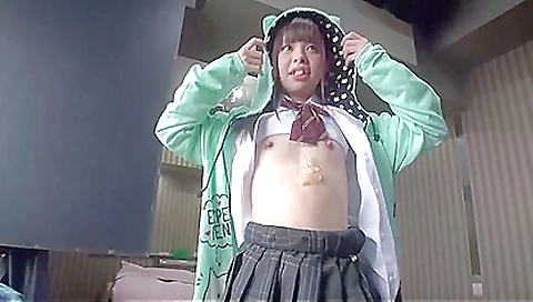 Asian babe has huge dick and gets her pussy nailed