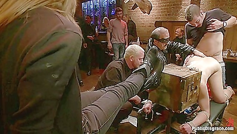 Redheaded teen with a tattooed booty is fucked by her lover